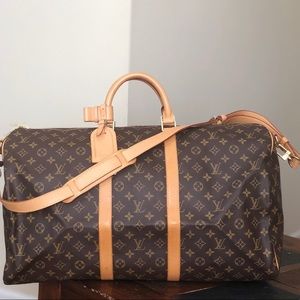 Authentic Louis Vuitton Keepall 55 Bandouliere